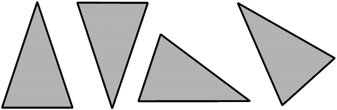 isosceles triangles